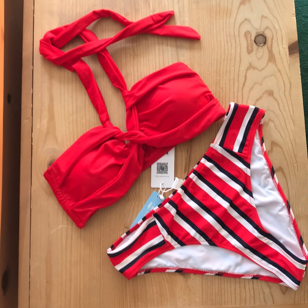 Red, White, and Blue Bathing suit